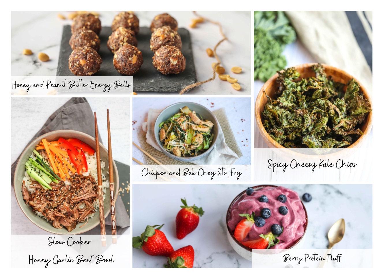 Volume 6 Healthy Recipes Printable Recipe Ebook Meal Plan Cookbook ...