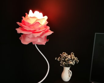 Warm floor light for modern designed home, designer decoration piece, designer tall lamp shades,  unique gift for her