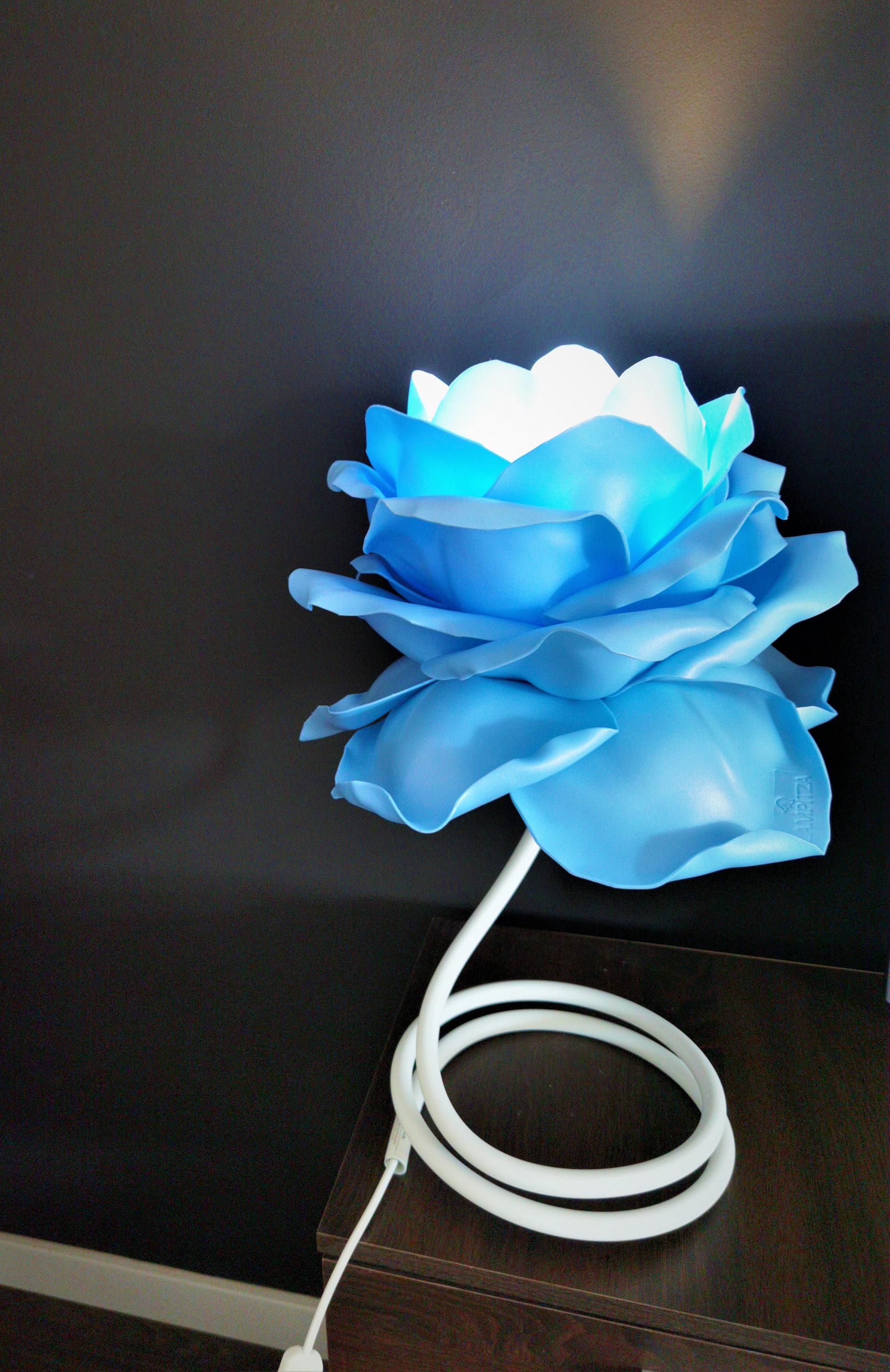 Elegant and Unique Side Table Lighting Table or Desk Lamp Etsy