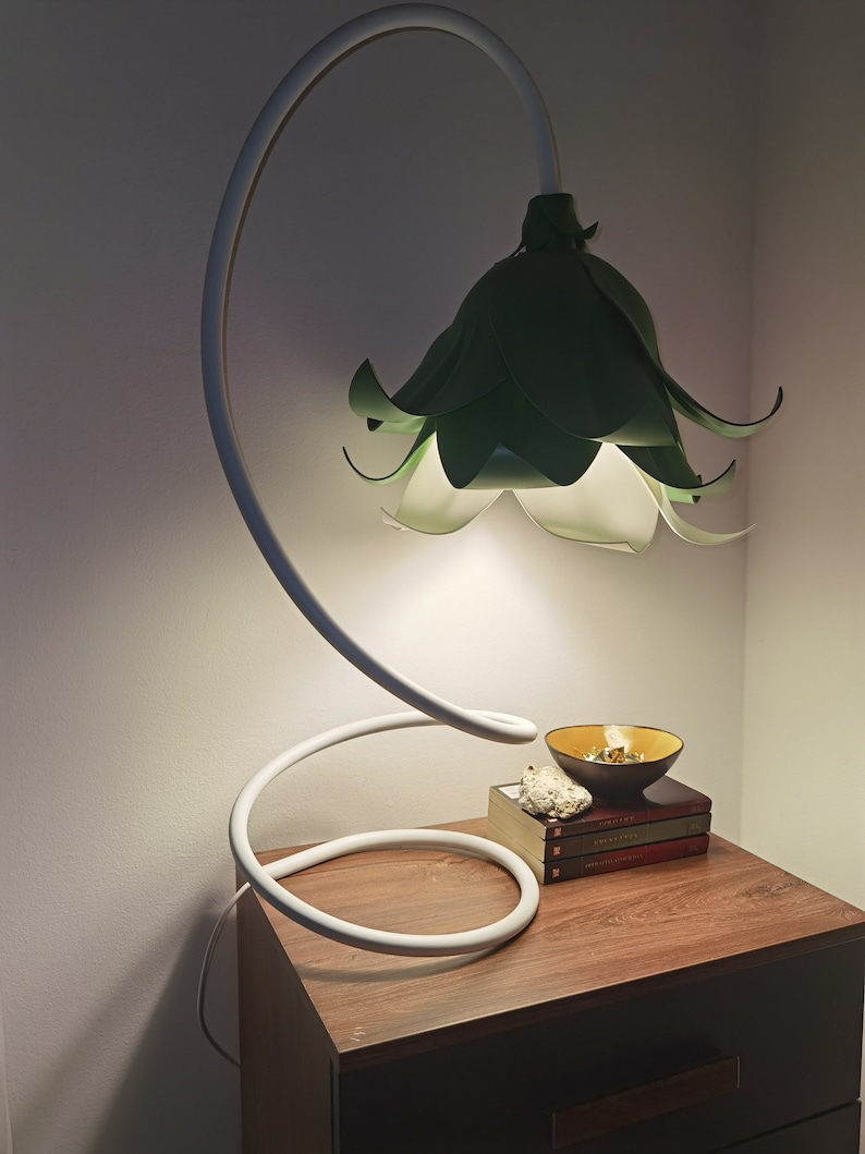 Vintage Inspired Emerald Green Desk Lamp for Cozy Home Mid Etsy