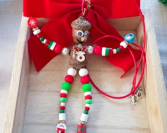 Ornament Craft Kit, Christmas Craft Kit For Kids Teens Adults, Acorn Craft Kits, Craft Gift, Craft Kit Necklace, Personalized Craft, Sensory