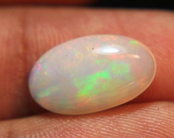 2.5Ct Natural Ethiopian Opal Oval Shape, Opal Cabochon, Natural Ethiopian Opal, Opal For Jewelry, Opal Cabochon for Any Occasion