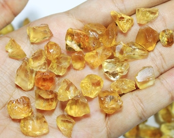 Natural Citrine Rough Gemstone, Raw Citrine Crystal, Loose Citrine Gemstone, Citrine Jewelry Making Rough