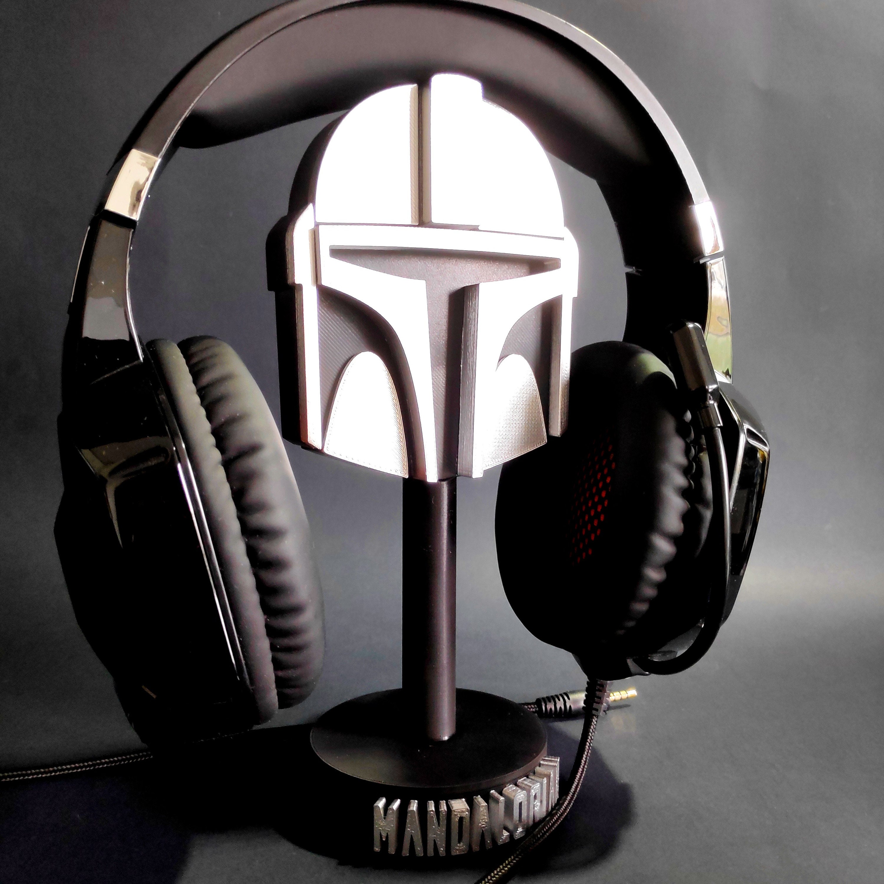 Mandalorian Headphones Stand Mandalorian Headset Stand Etsy