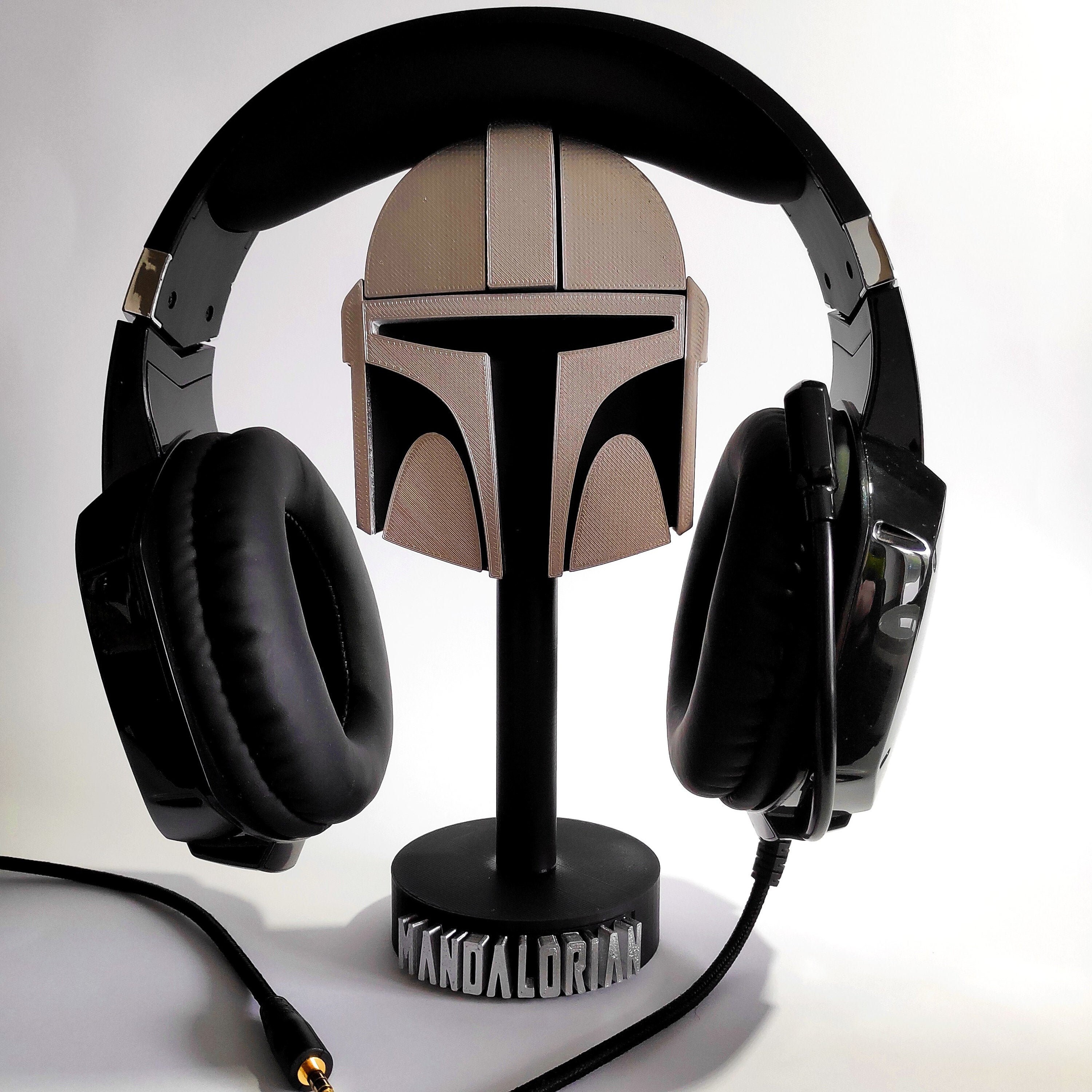 Mandalorian Headphones Stand Mandalorian Headset Stand Etsy