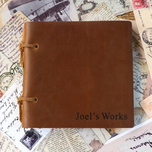 Personalisiertes Leder Journal, rustikales nachfüllbares Journal Buch, Malbuch, Abschlussgeschenk