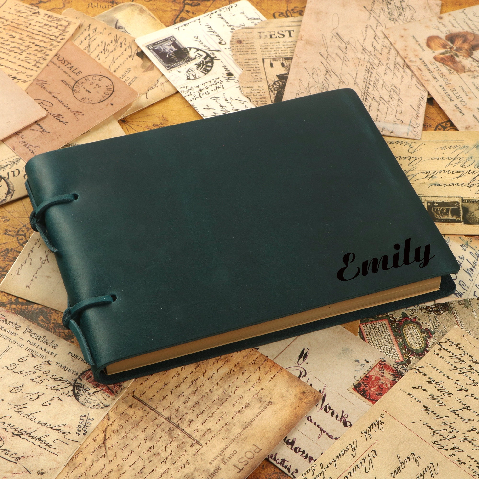 Leather Sketchbook, Personalized Drawing Book, Painting Book, Travel Notebook, Birthday Gift, Custom Journal, Diary, Gift for Daughter