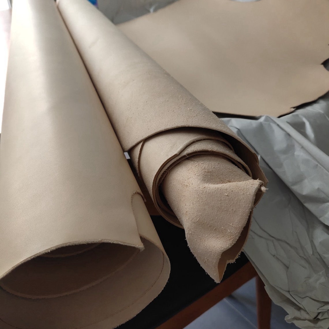 1.04.0mm Thickness Leather Material Leather Pieces Etsy