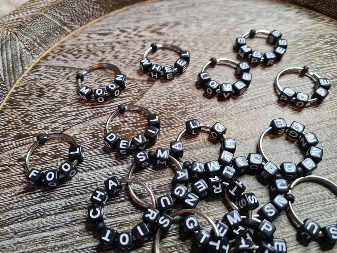 Tarot Charm Casting Set Tarot Deck of Charms Tarot Charms Divination ...