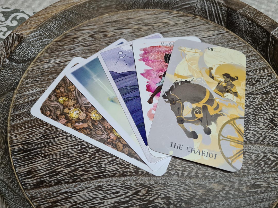 Magpie Tarot Cards 5 Tarot Cards Build Your Own Tarot Tarot Ephemera - Etsy