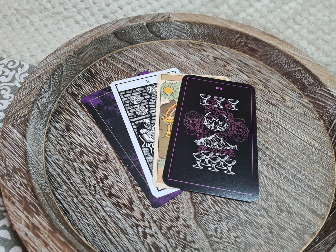 Magpie Tarot Cards 4 Card Mystery Tarot Journal Book of Shadows ...