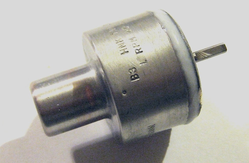 Telechron B-3 Style RPM Clock Motor Rotor Fully Restored