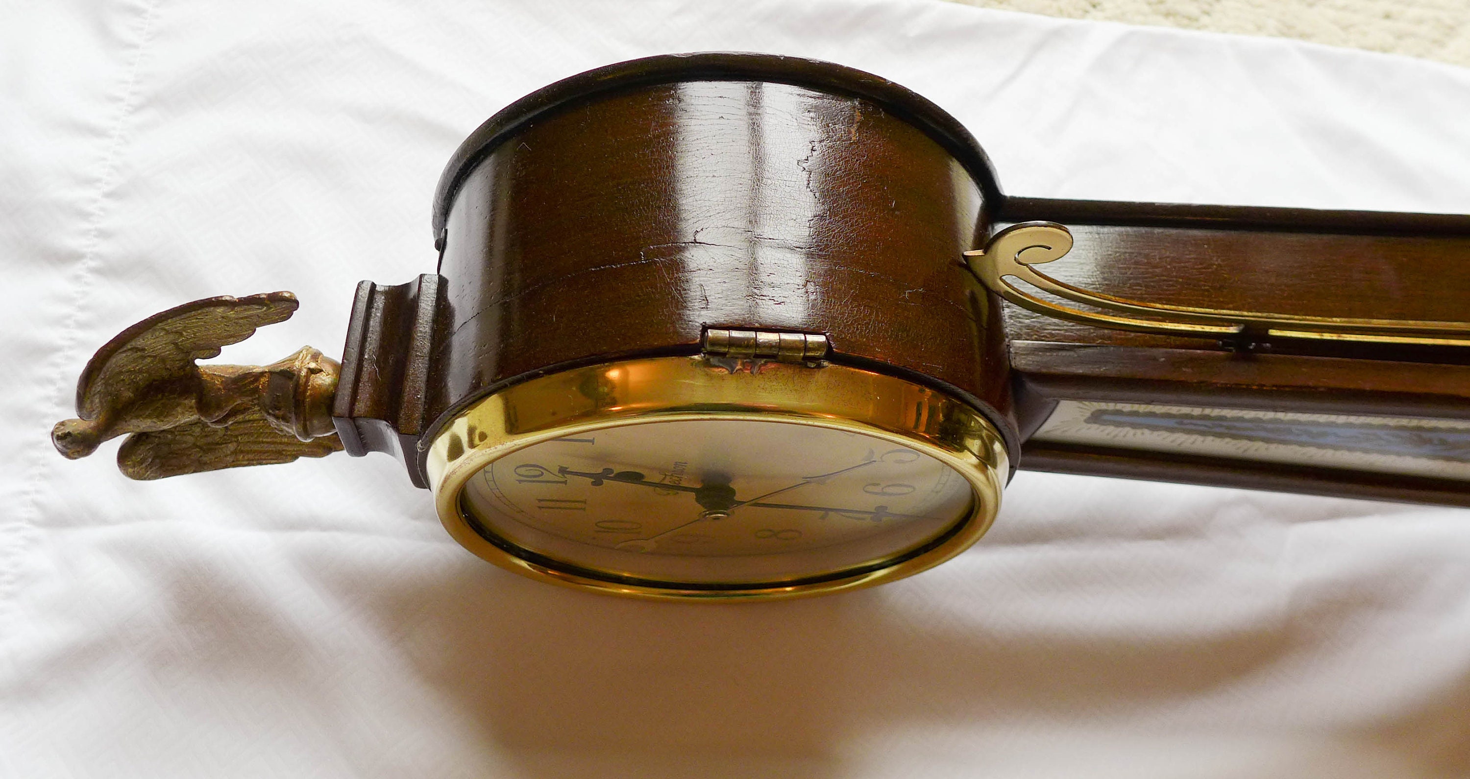 Scarce Telechron Madison 691 Banjo Clock Fully Restored Etsy