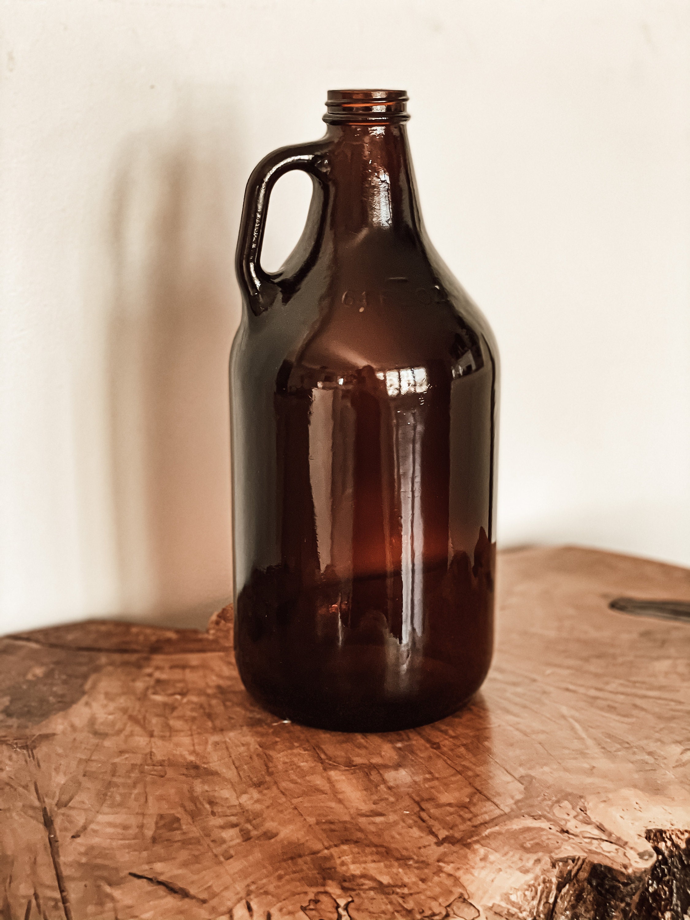 Amber Jug Vase for Pampas Grass Etsy