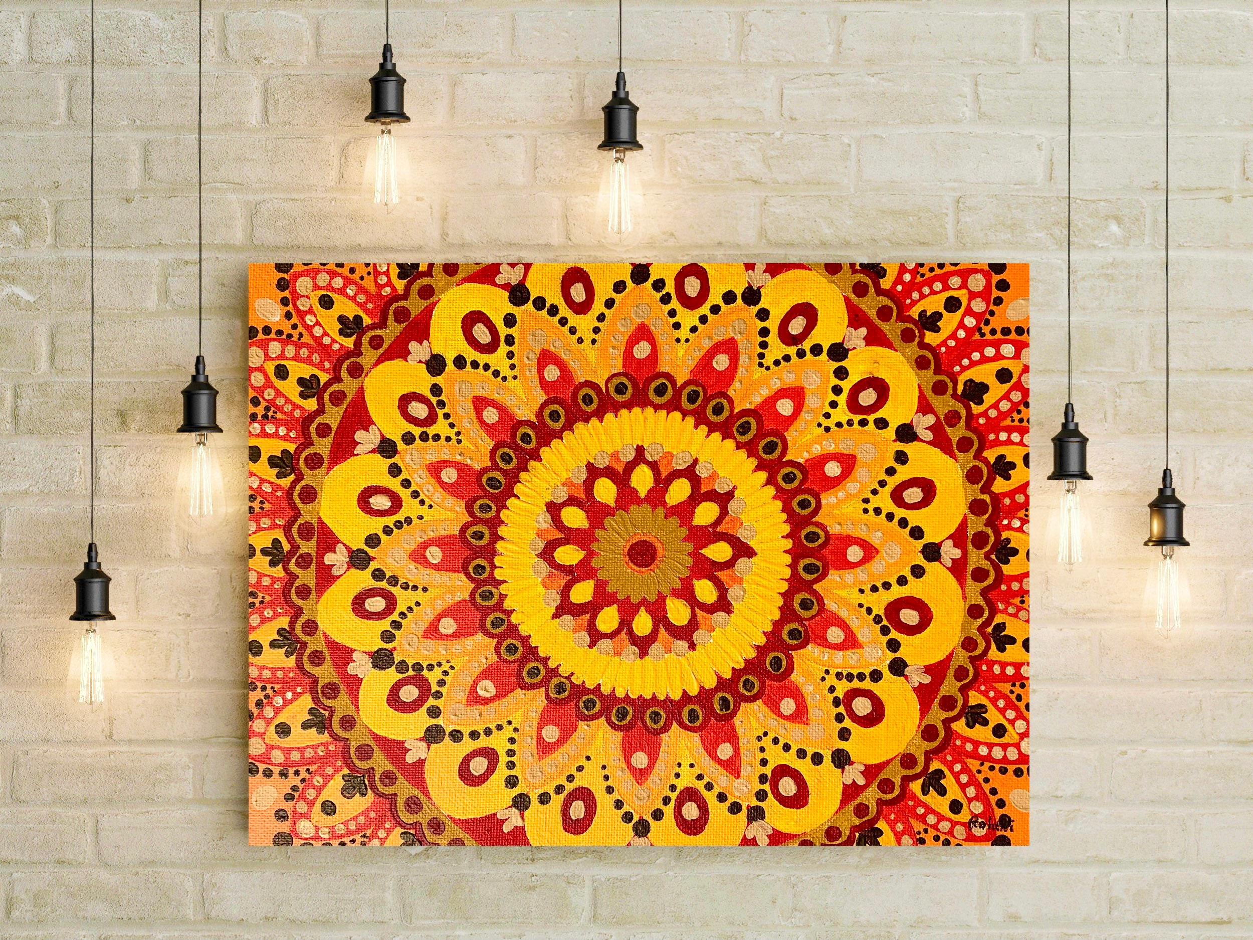 Mandala Wall Art, Mandala Art Prints for Home and Wall Decor - Etsy