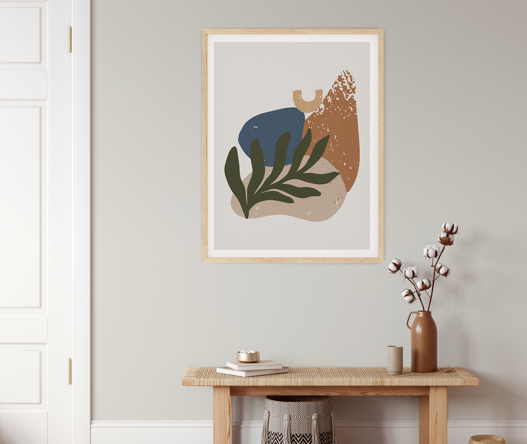 Abstract Print Boho Wall Decor Room Decor Aesthetic Boho Art Prints 