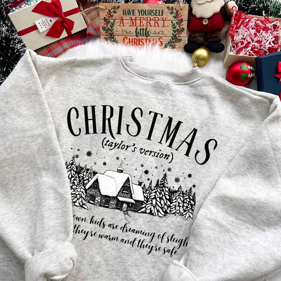 Christmas Taylor's Version Christmas Tree Farm Sweatshirt Etsy