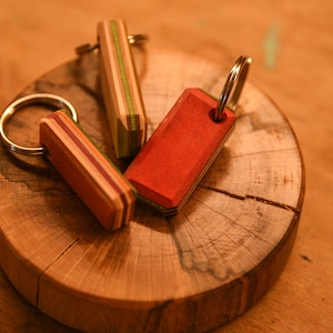 DIY Skateboard Keychain