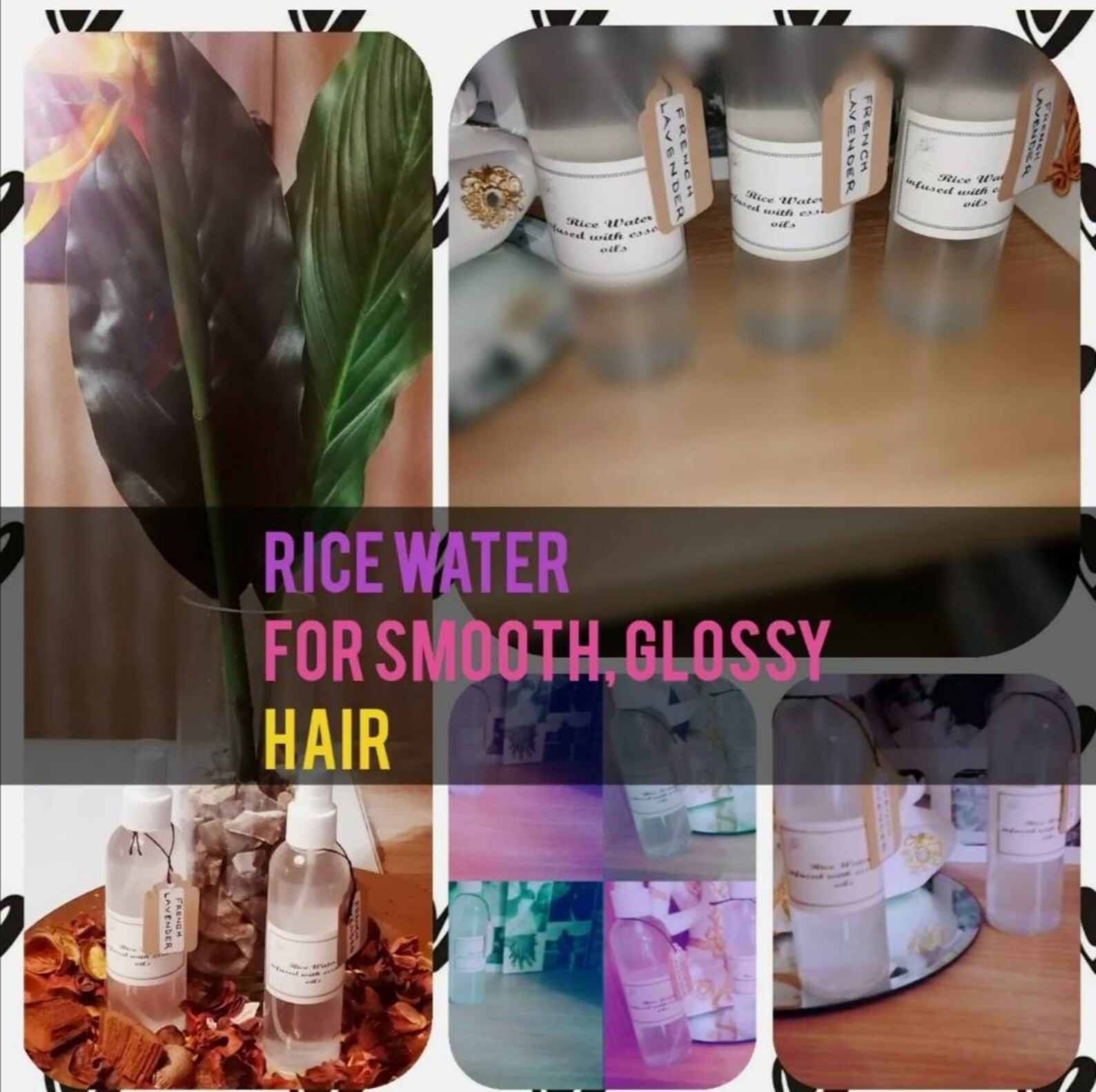 Rice water hair treatment Etsy