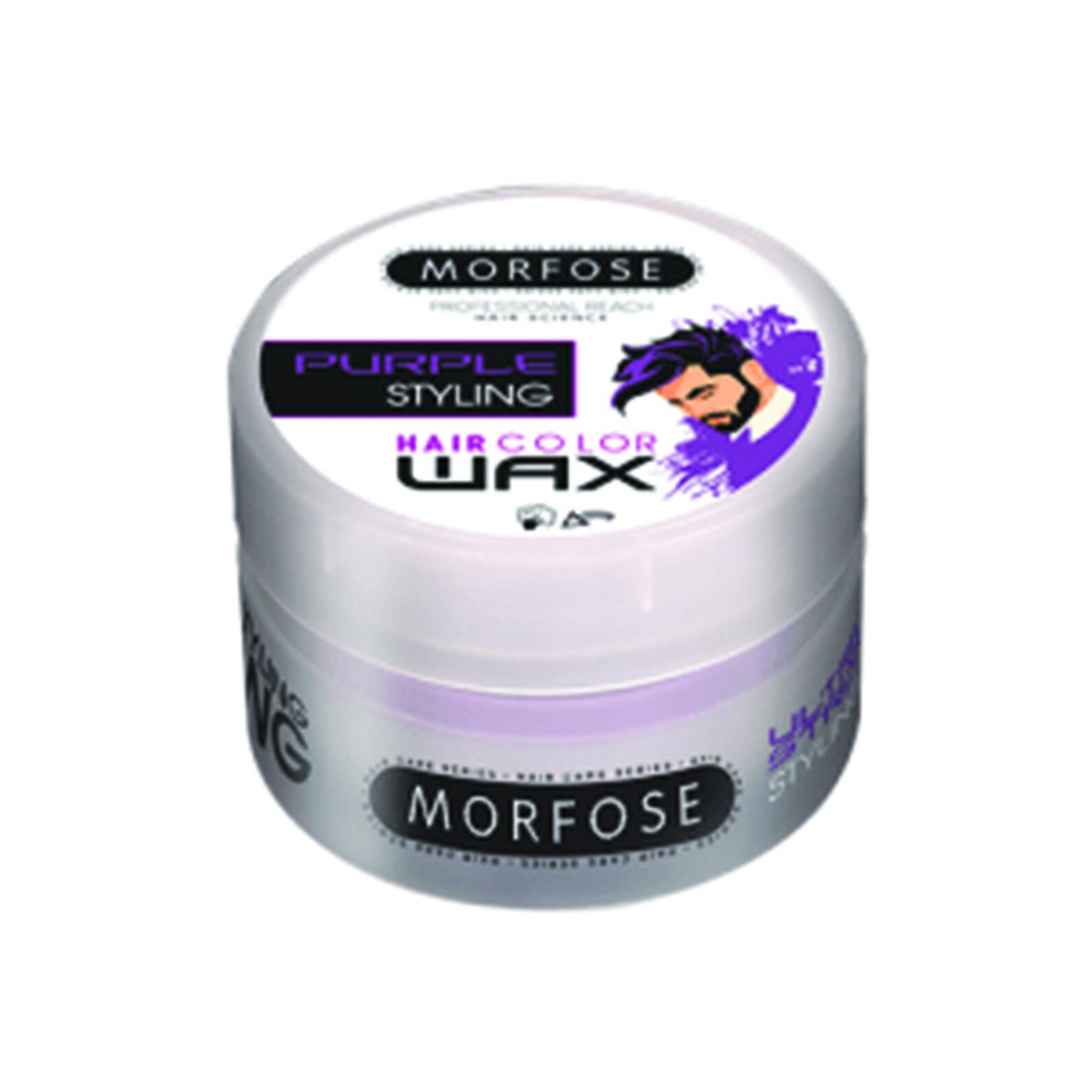 MORFOSE Professional Reach Hair Styling COLOR Wax Purple Etsy