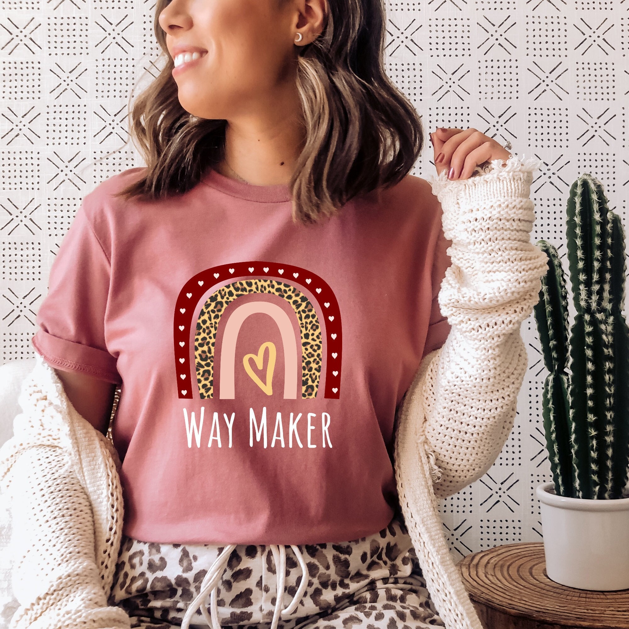 way maker rainbow shirt