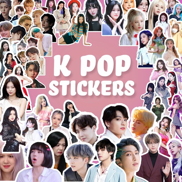 Kpop Stickers Etsy