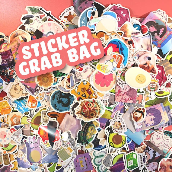 Sticker Grab Bag Random Sticker Pack Embellishments Papercraft