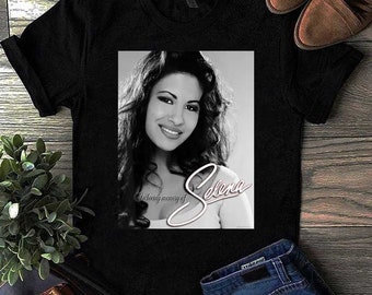selena purple shirt