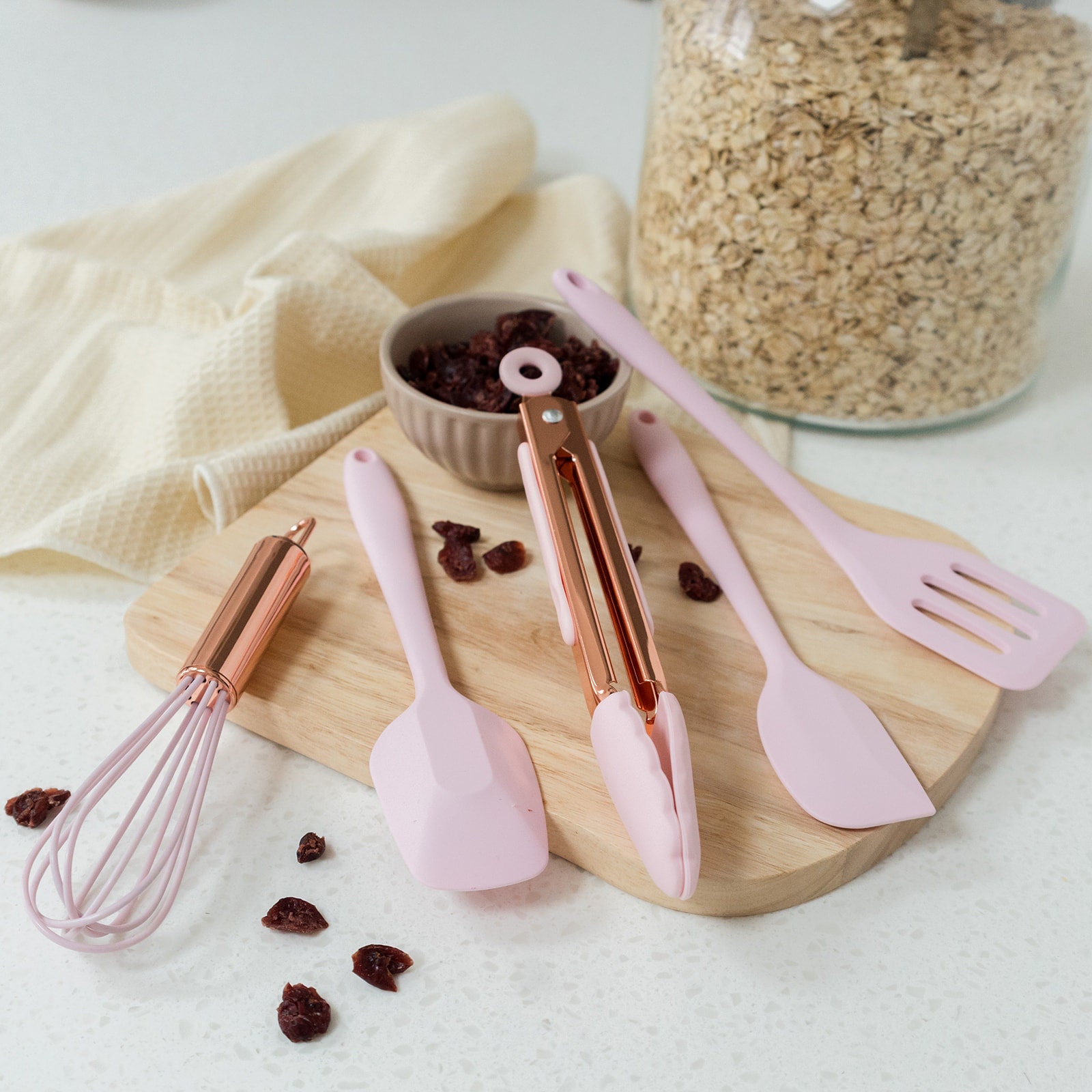  Zeal Measuring Spoon Set, Silicone, Neutral Multi, 11