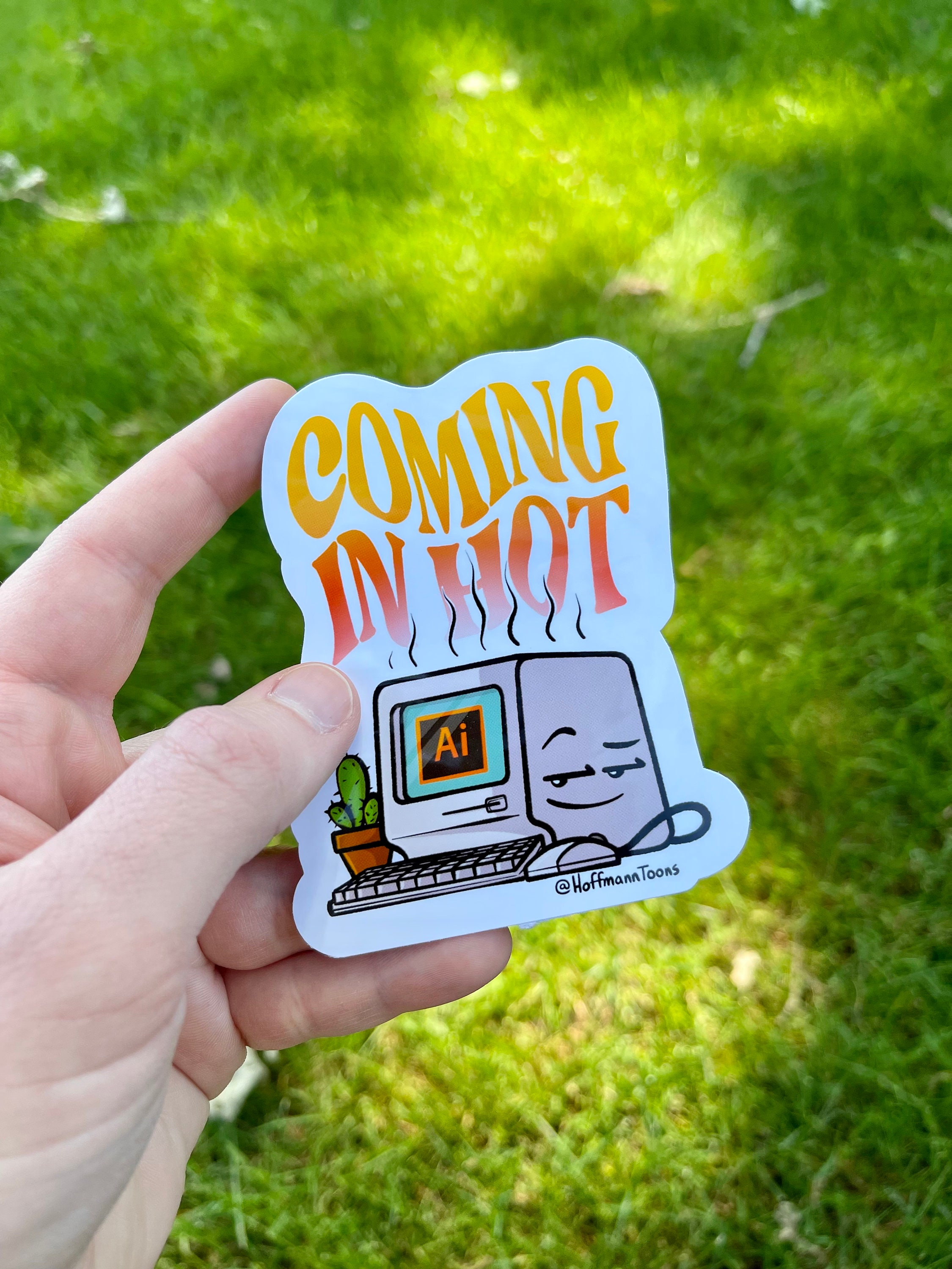 Funny Computer Key Sticker Retro Desktop Computer Sticker | Vintage Tech Vinyl Decal | Graphic ...