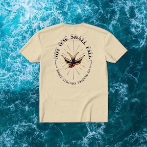 Sailor Jerry Sparrow T-Shirt | Christian Tshirts | Christian Unisex Shirt | Christian Apparel | Christian Streetware Clothing Bible Verse