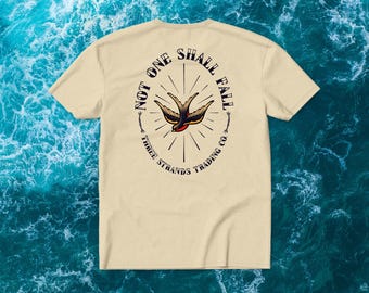 Sailor Jerry Sparrow T-Shirt | Christian Tshirts | Christian Unisex Shirt | Christian Apparel | Christian Streetware Clothing Bible Verse