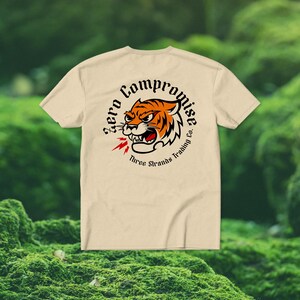 Vintage Tiger T-Shirt | Tiger Illustration Shirt | Tiger Unisex Shirt | Tiger Tshirt Apparel | Animal T Shirts | Vintage Illustration Shirt