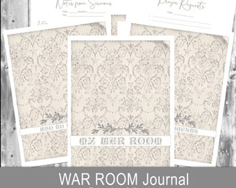 Prayer War Room, Devotional Christian, Bible, Prayers Kit, Gift, Printable, Digital Download