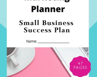 Marketing Planner, Marketing, DIY Marketing, Marketing PDF, Facebook Planner. Pinterest Followers Tracker,#marketing,#planners