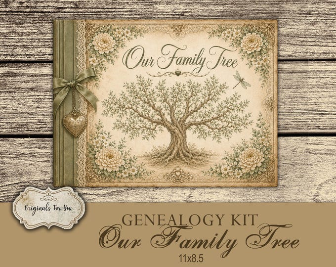 OUR Family Tree Download and print - Easily create your family tree with our downloadable prints