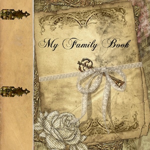 MY FAMILY BOOK-heritage book, family tree