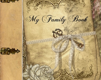 MY FAMILY BOOK-heritage book, family tree