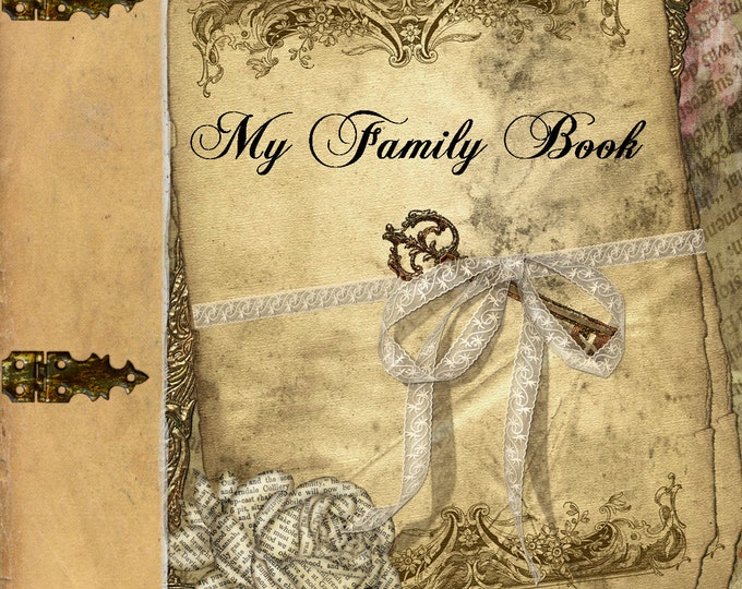 MY FAMILY BOOK-heritage book, family tree
