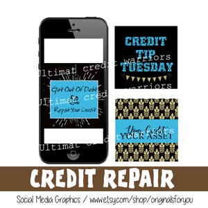 Social Media Graphics // Credit Repair