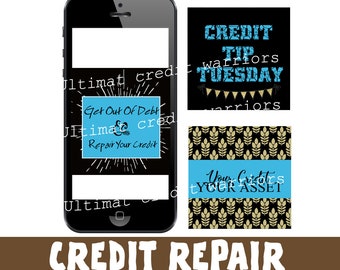 Social Media Graphics // Credit Repair