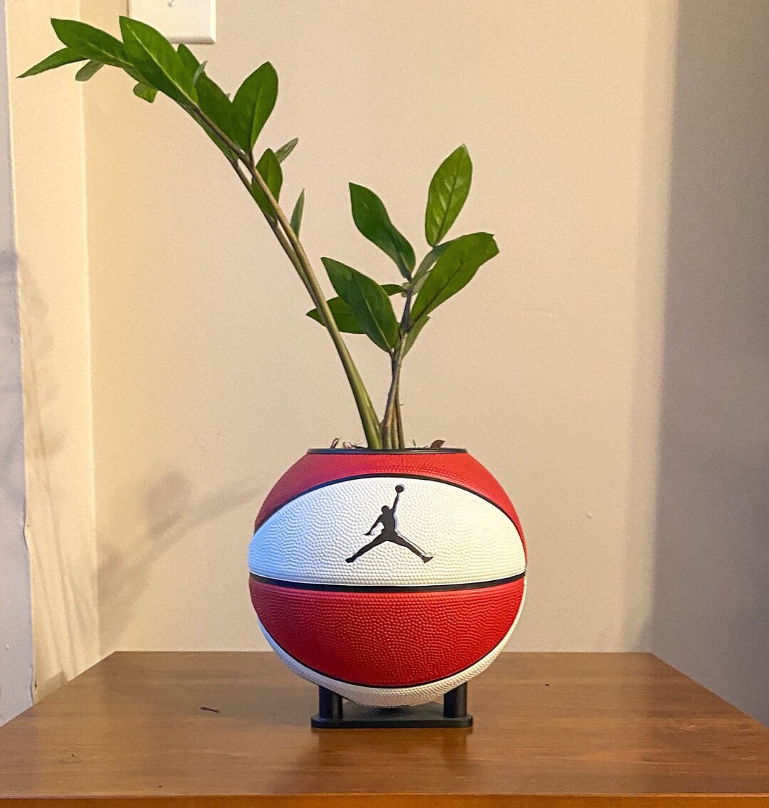 Mini Jordan Basketball Planter Etsy