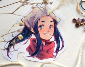 Akari -Pokemon Legends Arceus Sticker -Waterproof Vinyl Sticker -Nintendo Pokemon Sticker -Anime Laptop Decal -Game Die Cut Sticker Flake