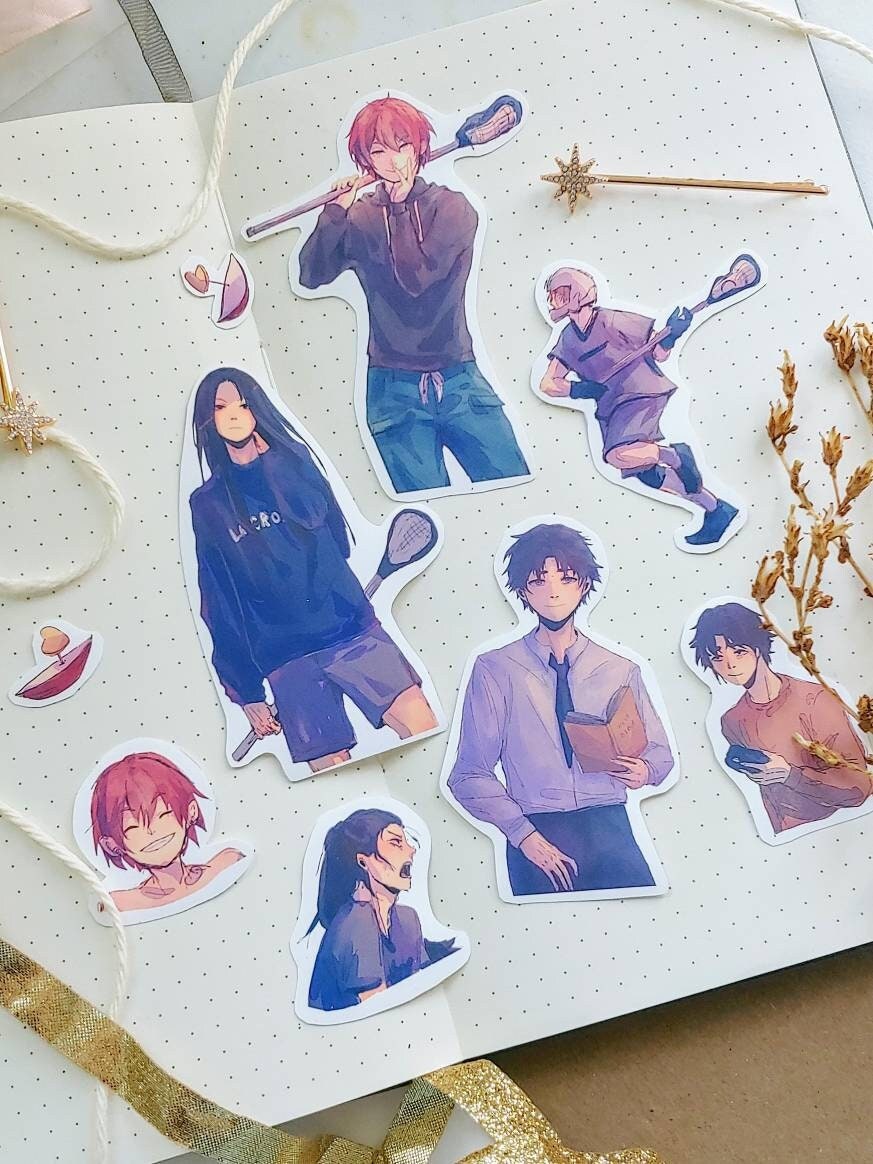 hunter x hunter sticker pack springtime rising illumi hisoka etsy canada