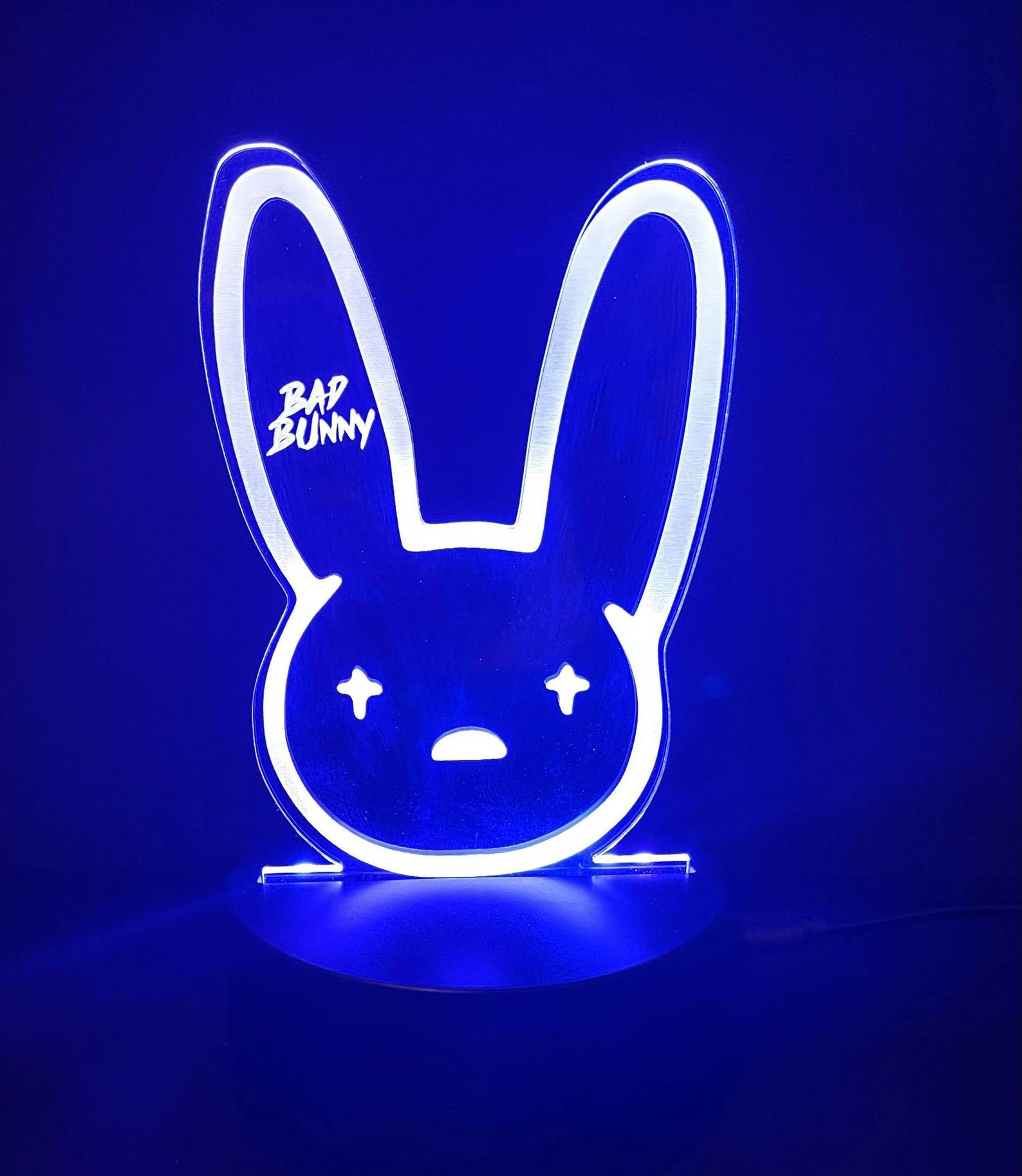 Bad Bunny Night Light Etsy