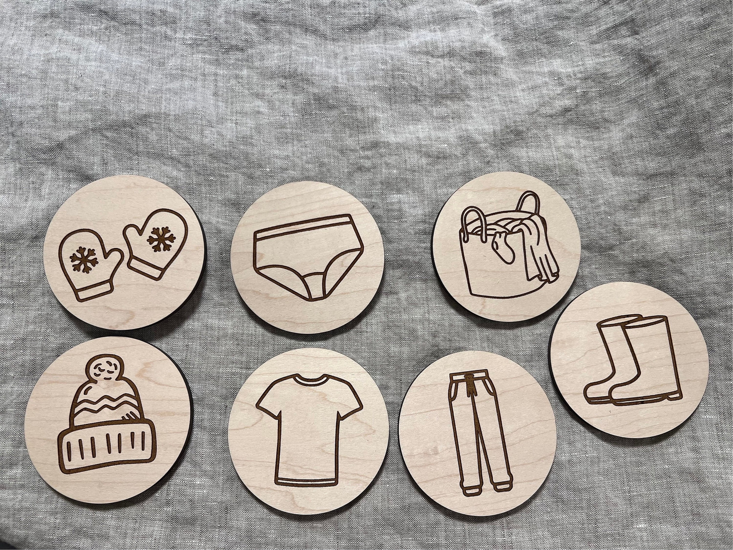 Custom Dresser Labels // Removable Dresser Labels // Kids Organization ...
