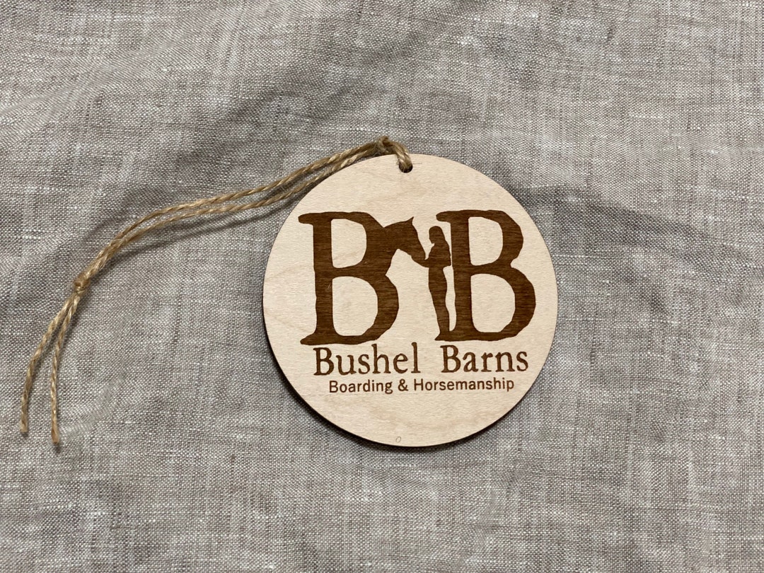 Custom Logo Ornament // Corporate Logo Ornament // Personalized