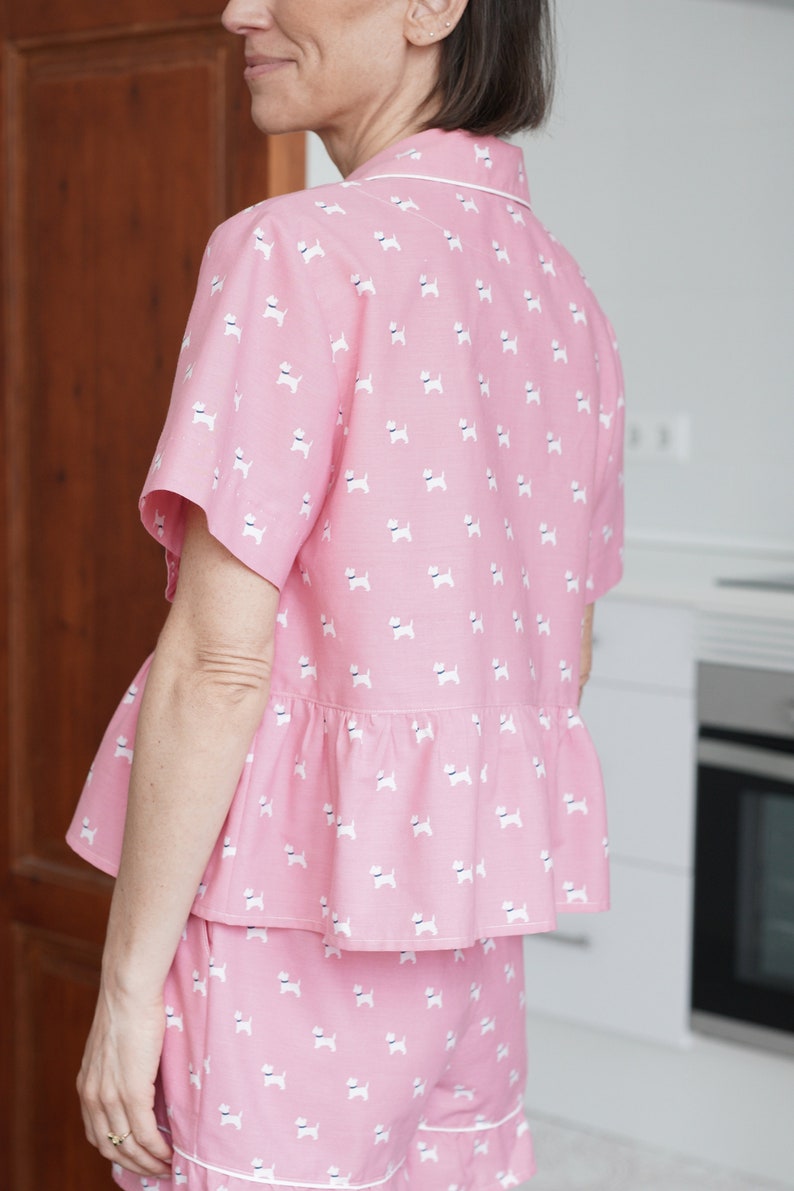 The Mulberry Pajama Pattern PDF - CUTE Pajama Sewing Pattern | Women's ...