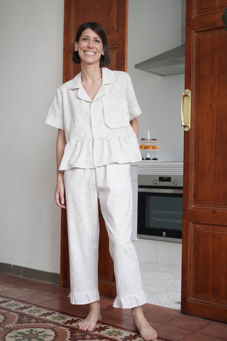 The Mulberry Pajama Pattern PDF - CUTE Pajama Sewing Pattern | Women's ...