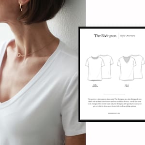 Rivington T-shirt PDF Sewing Pattern